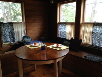 Built in seating and wood storage...
