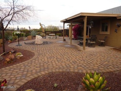 Backyard patio