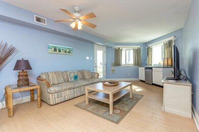 Living room and balcony access