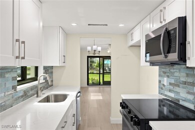 View of Kitchen to Lanai