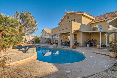 View of pool featuring a patio area, a fenced back