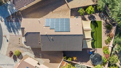 Exterior Birdseye with solar