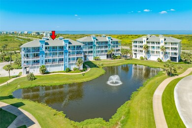 Your balcony overlooks the pond and the Gulf!