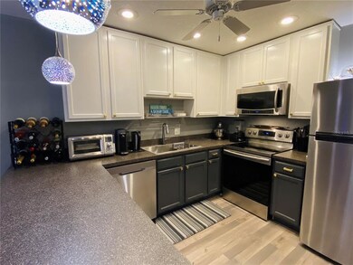 Alternate view of open kitchen