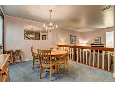Dining Room with pass through to kitchen.