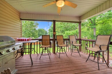 Covered Back Deck