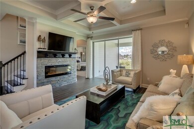 FAMILY ROOM: Photos are of model home (same floor 
