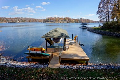 Covered Boat Dock, Jet Ski Lift & Slide