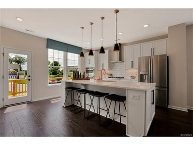 HOME IS NOT BUILT  this photo is from the builders