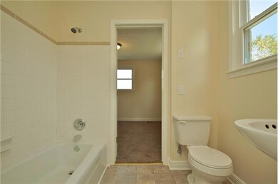 View of remodeled bathroom