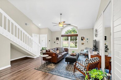 A very modern Floor plan with Family Room and Dining area
