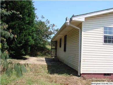 Rear of house