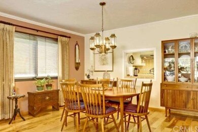 Dining room with pass through from the kitchen