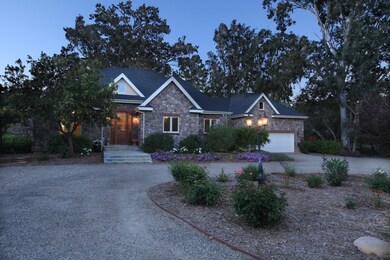 Twilight Front Yard