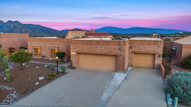 04-Front Exterior Aerial with Views