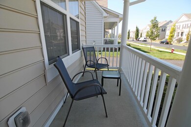 Covered front porch