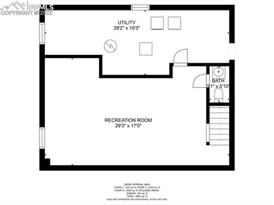 Basement floor plan