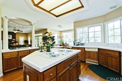Open Gourmet kitchen with plenty of natural light.