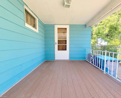 Front porch with long lasting decking composite bo