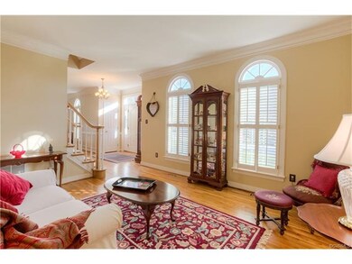 Palladian windows  and plantation shutters!
