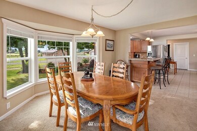 Usable dining area with pastoral views and old fashioned setting with modern upgrades and conveniences throughout the home and property