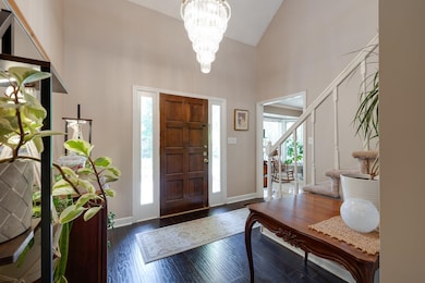 Gleaming floors welcome you into this spectacular home.