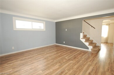 Unfurnished room featuring light hardwood / wood-style floors