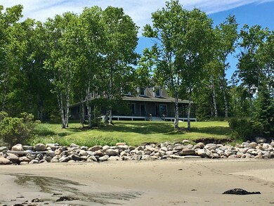 House and beach