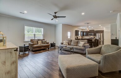 Open floor plan