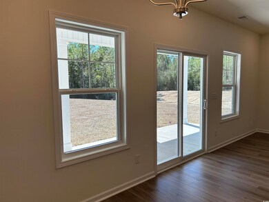 Entryway featuring visible vents, plenty of natura