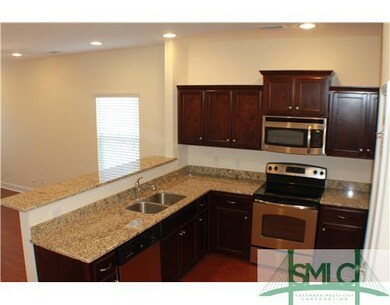 Kitchen. Designer cabinetry, granite counters, rec