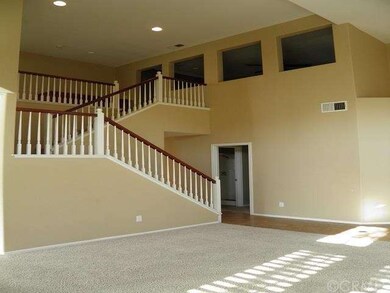 STAIRCASE VIEW FROM LIVING ROOM!