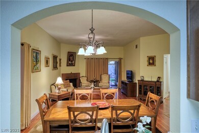 View of the floor plan from the kitchen opening.