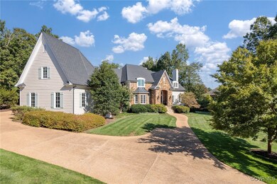 View of front of home featuring a front lawn