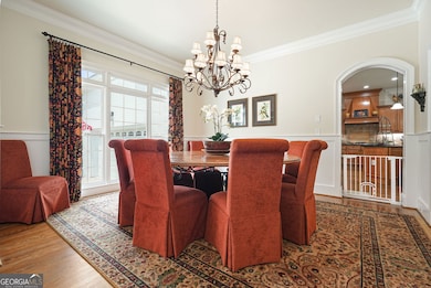 6017 Chestatee Creek Ct NW Acworth dining room
