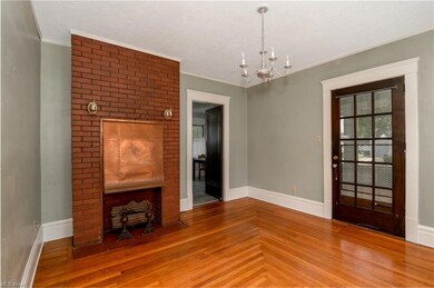 Formal Dining room with door to the sunporch