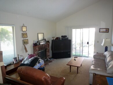 Vaulted Ceiling in Living Room