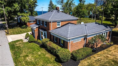 South view of structure