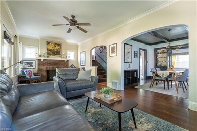 Open and bright living room