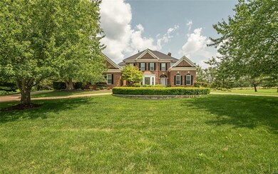 Cross Homes artfully constructed this brick home w