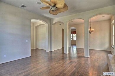 The expansive living & dining room have beautiful 
