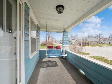 Large Front Porch with Swing