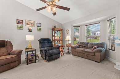 Vaulted ceilings give such an open and Airy feel