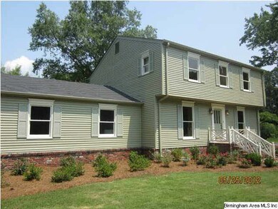 Front of house.  House sits on a corner lot on a q
