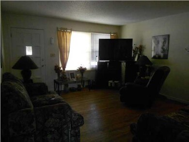 Living Room with hardwood floors