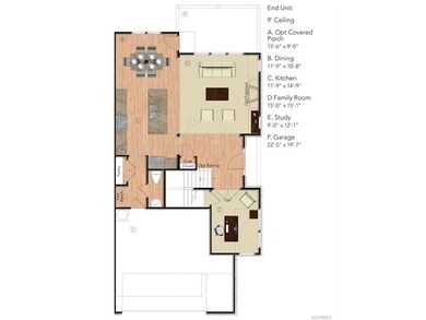 First floor layout