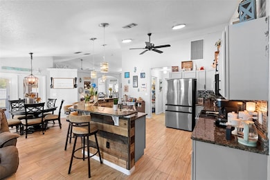 Kitchen towards dining area.