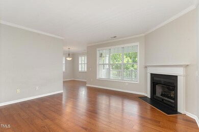Open Living Room with Fireplace