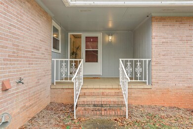 Covered front porch