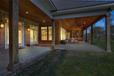 Back Porch and Outdoor Living Kitchen/Living Space